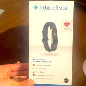 Fitbit Alta HR with 4 bands